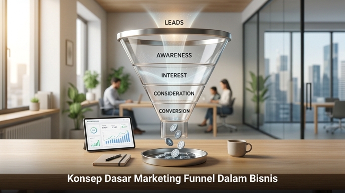 Konsep Dasar Marketing Funnel Dalam Bisnis