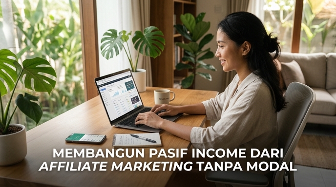 Membangun Pasif Income Dari Affiliate Marketing Tanpa Modal